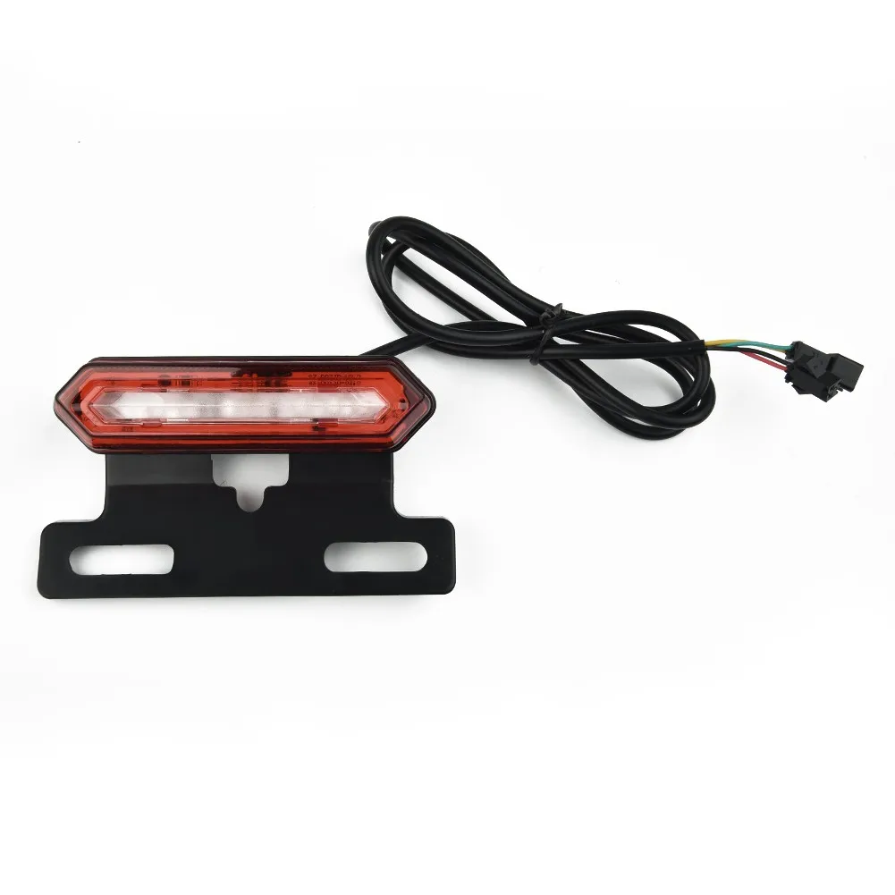 

36/48V Ebike Light Tail Light LED Safety Warn Rear Lamp Electric Bicycle Taillight Night Riding Outdoor Bright Taillight