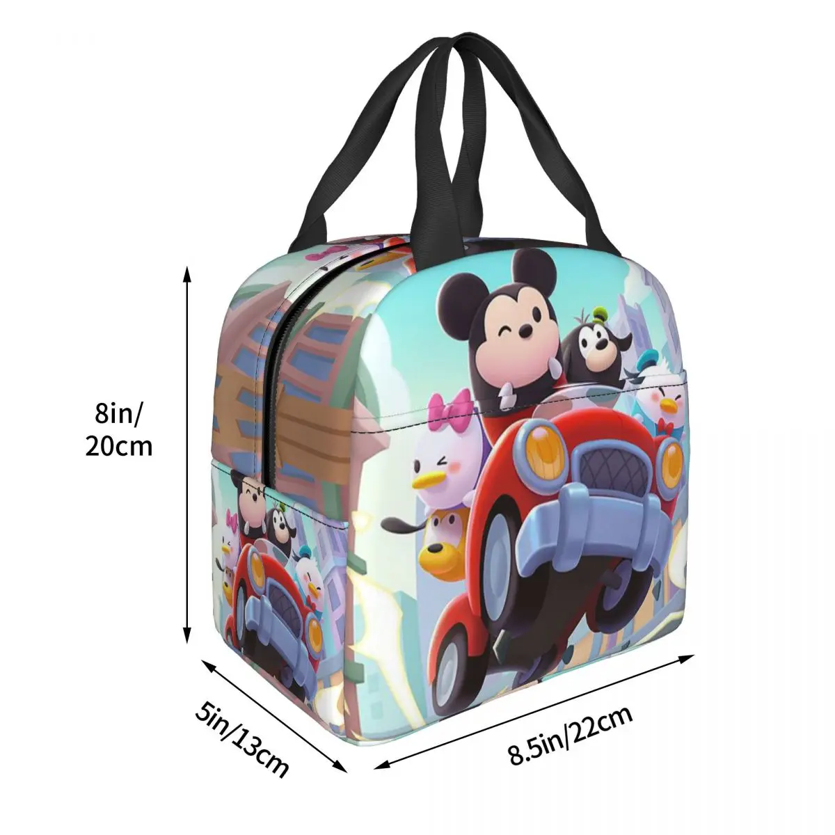 Tsum Сумки для обеда Изолированная коробка бенто Портативная сумка Герметичные