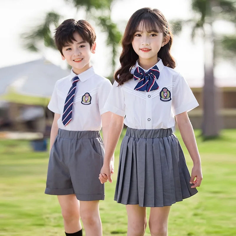 Школьная форма для учеников начальной школы в британском стиле костюм детского