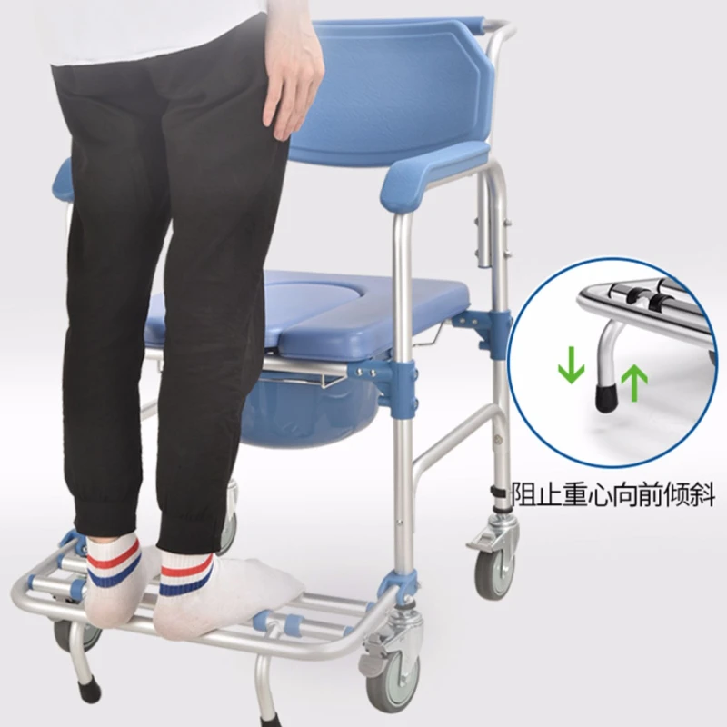 Мягкое кресло со спинкой удобное сидячее для душа прогулок комод Duschstuhl с