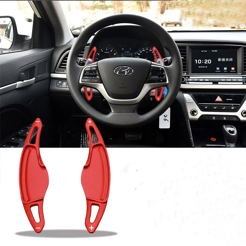 

For Hyundai Sonata LF Turbo Sport Limited 2.0T 2015-2018 Steering Wheel Shift Paddle Extender Shifter Aluminum alloy accessories