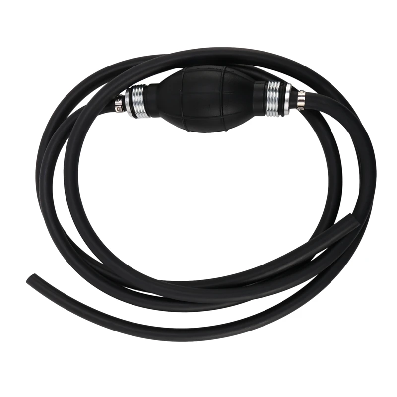 

Universal Fuel Pump Rubber Manual Liquid Oil Transfer Pump Petrol Crude Oil Hand Primer Bulb for Car Marine Outboard 6mm
