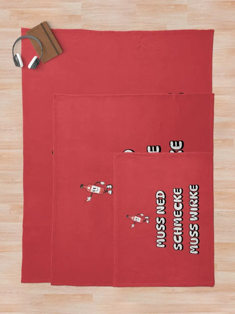 Beeindruckendes Muss ned schmecke muss wirke Design Плед Фланелевые пляжные одеяла