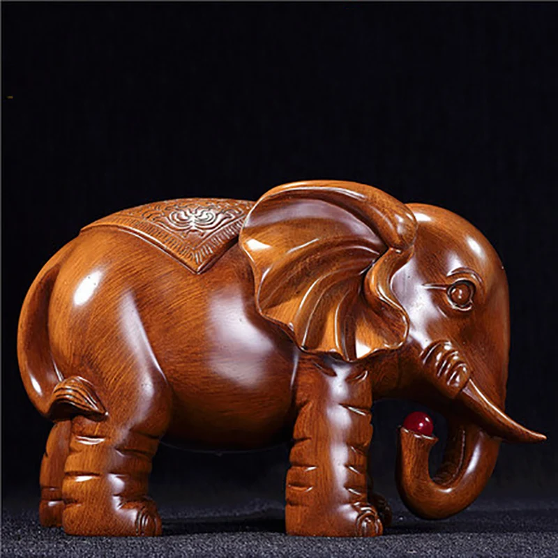 

Resin Elephant Handmade Crafts Decoration Home Living room office Animal Statue Feng Shui Ornaments Gift