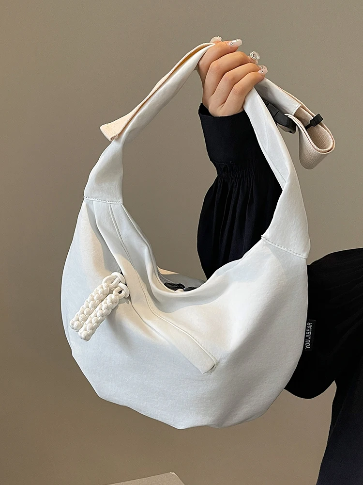 Сумка женская тканевая вместительная холщовая саквояж на плечо для поездок с