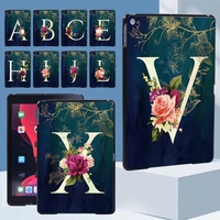 tablet case cover for apple ipad air 12345ipad 234ipad 5th 6th 7th 8th 9thmini 12345pro 11 flower print back shell