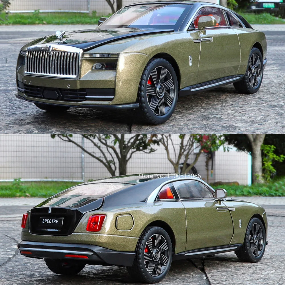 1:24 Rolls Royce Spectre Cars литые под давлением игрушечные модели из сплава миниатюрная