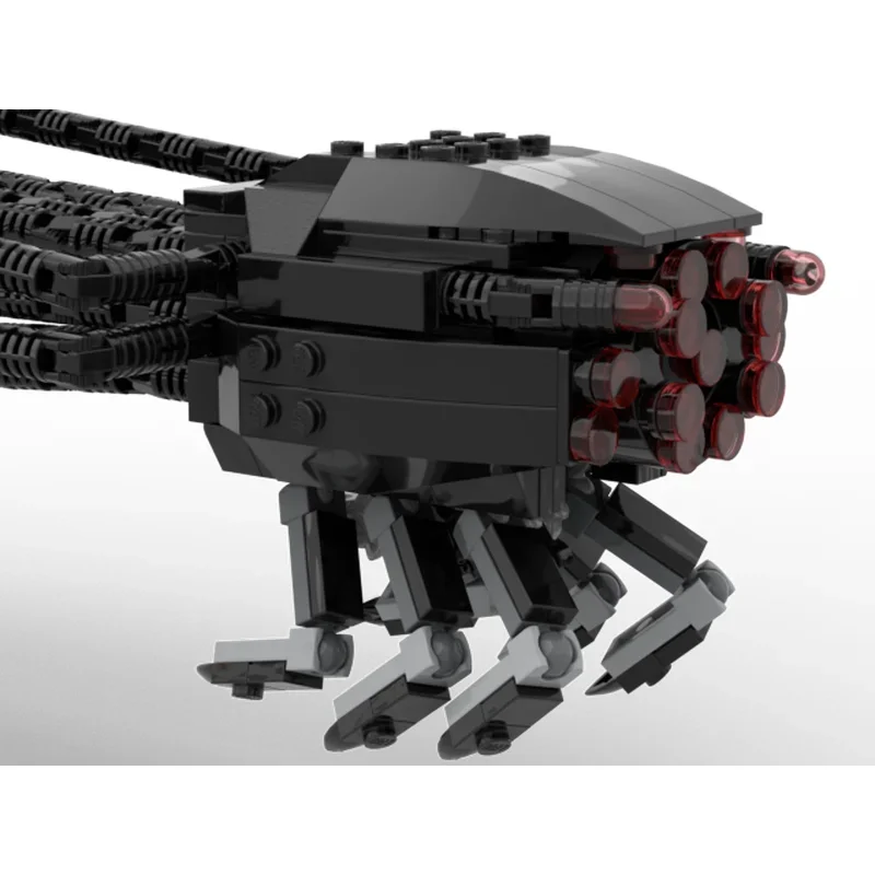 MOC-33880 научная фантастика набор строительных блоков в виде монстра осьминога