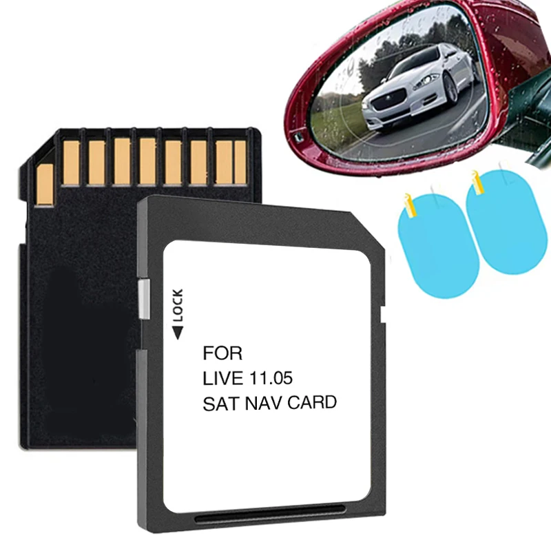 

For Live 11.05 Navigation SD Card Latest Update 2023 Sat NAV Map For Europe GPS Accessories