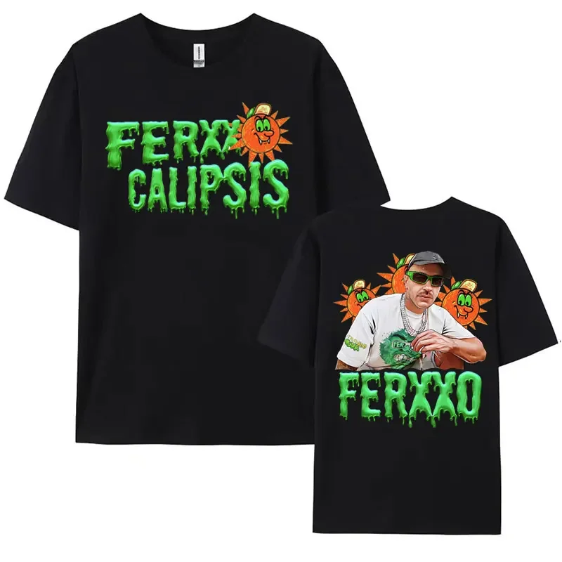Футболка Feid Ferxxo Calipsis Tour 2024 Merch мужская одежда Y2k футболка в стиле хип-хоп унисекс