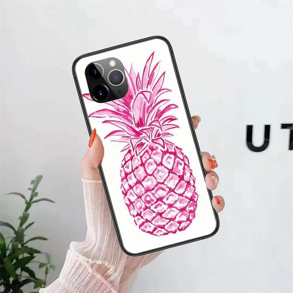 Самая крутая сумка для телефона из ТПУ любовь розовый и ананас Huawei Y5 Y5p Y6 Y6P Y6s Y7 Y7a