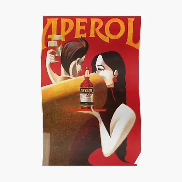 

Винтажный постер с ликером Aperol, класс пищевых напитков, настенное искусство, винтажное настенное украшение, современная картина, домашняя комната, без рамки