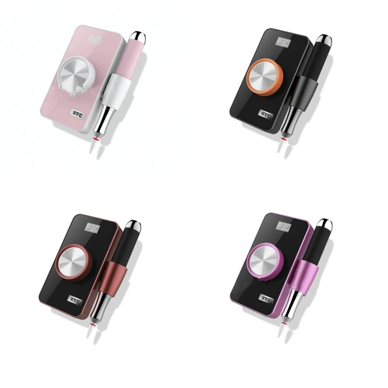 

Portable Rechargeable Nail Drill Machine 35000 RPM LCD HD Display Metal Handpiece Electric Nail Sander