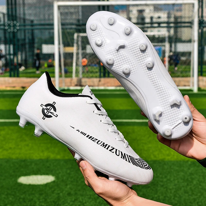 TONGYA-Botas De Fútbol ultralivianas Para Niños, Zapatos De Fútbol Para Exteriores AG/TF, Talla 35-45