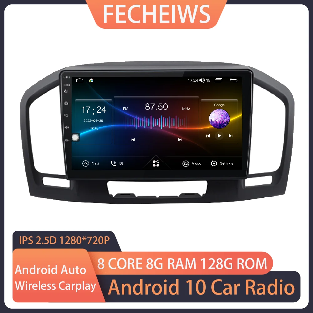 

Android 10 для Buick regal 2009 - 2013 автомобильный радиоприемник ADAS беспроводной Carplay автомобильный мультимедийный плеер DSP 2din навигация GPS BT RDS