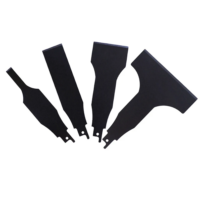 

4Pcs Reciprocating Saw Blade Saber Shovel Electric Cleaning Shovel Removal Tile Ground Mud Cleaning Wall Putty Tools