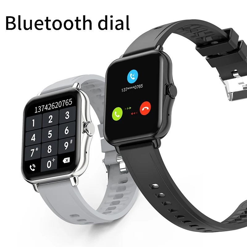Новинка 2021 смарт-часы Q8 для мужчин и женщин 1 69 дюйма Bluetooth вызов IP67