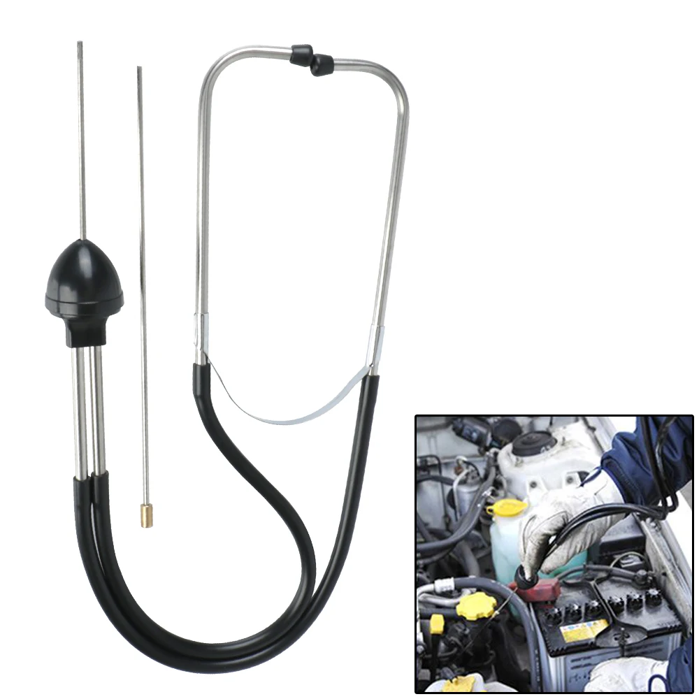 

Car Engine Block Diagnostic Tool Auto Engine Hearing Tool Anti-shocked Engine Analyzer Mechanics Cylinder Stethoscope