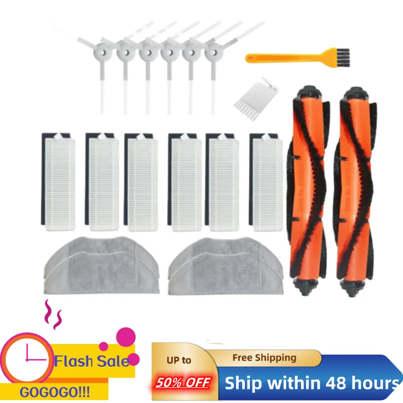 

Main Brush Hepa Filter Rag Cloth for Xiaomi Mi Robot Vacuum-Mop Essential Mijia G1 MJSTG1 Spare Parts Skv4136gl Accessories