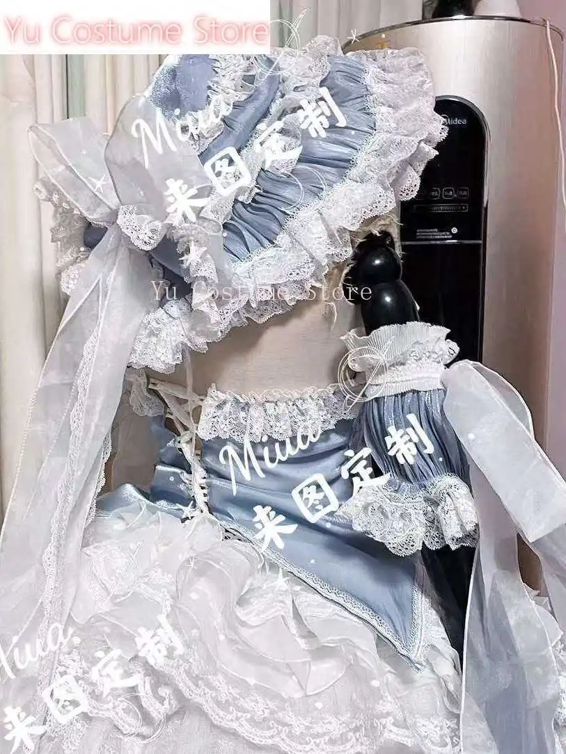 Azur Lane Чеширское платье с цветочным принтом костюм для косплея Cos Game аниме