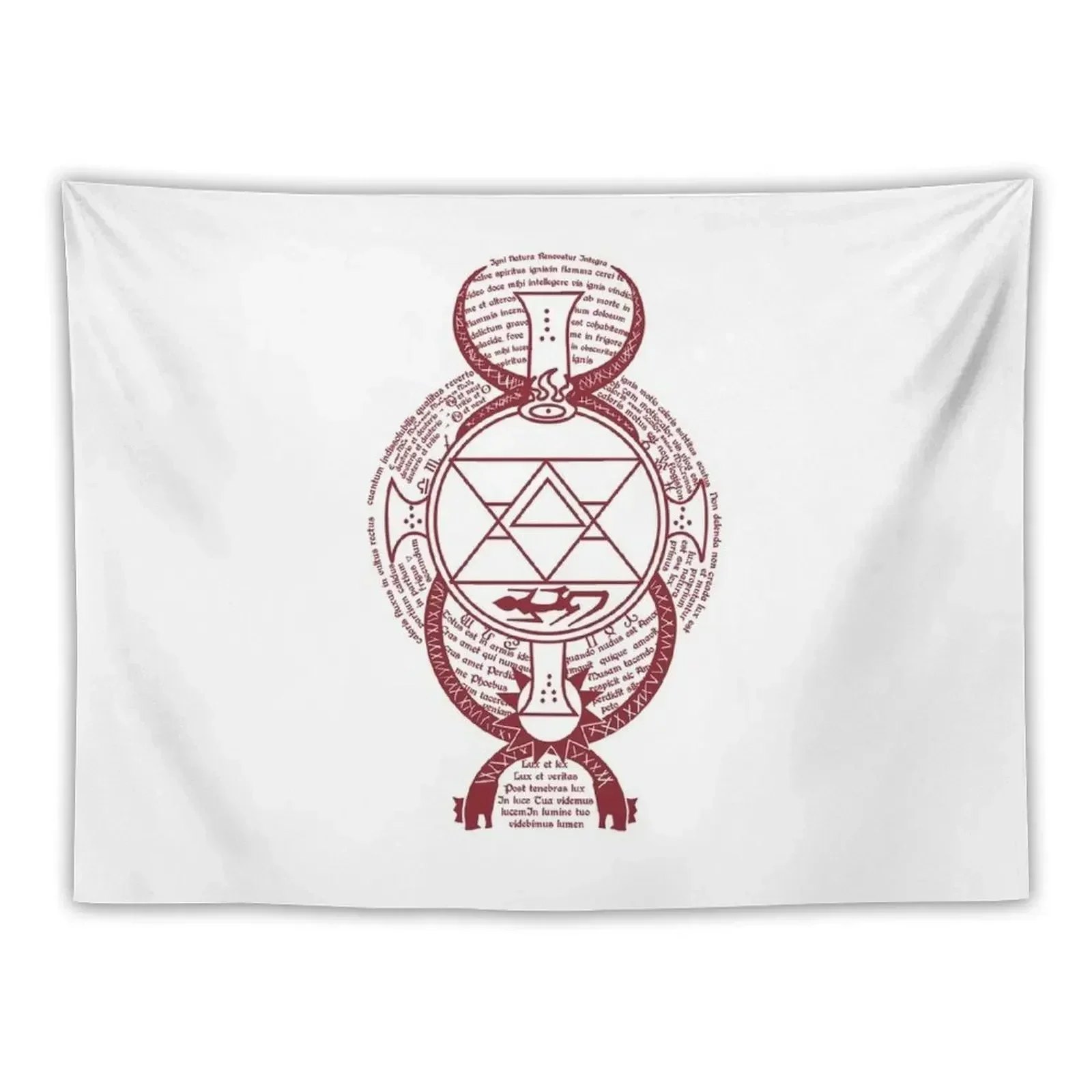 Гобелен с татуировкой Ризы