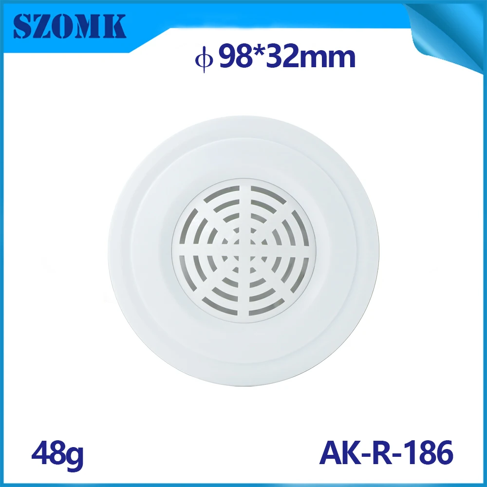 98*32 мм круглый белый ABS встроенный датчик дыма крышка потолочное отверстие
