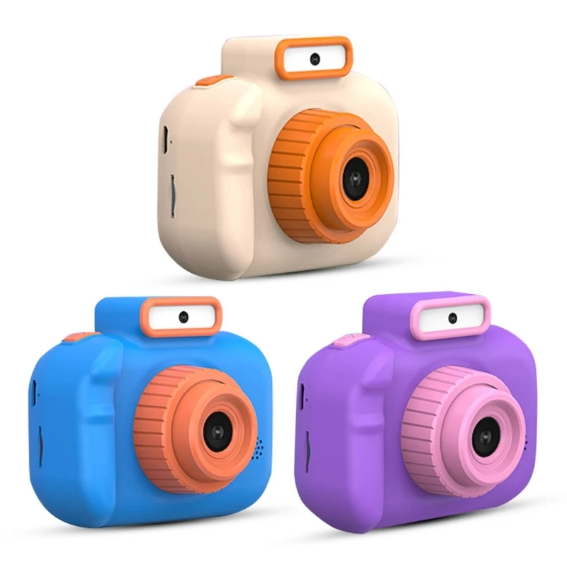 

4000W Front Rear Dual Lens Digital Kids Camera Mini Video Photo Slr Cameras for Photography Cartoon Toys Children Gifts B36A