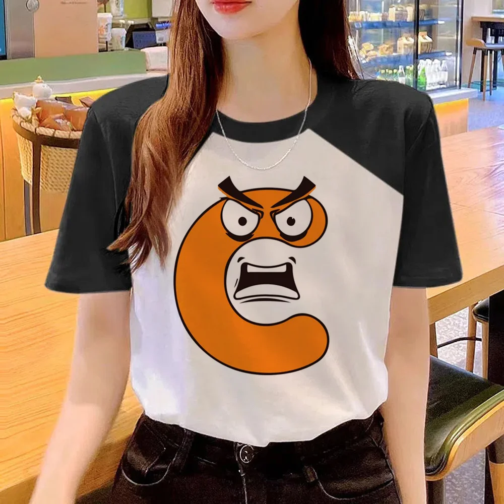 

Coloring Alphabet Lore Tee women designer Tee girl funny 2000s manga clothing