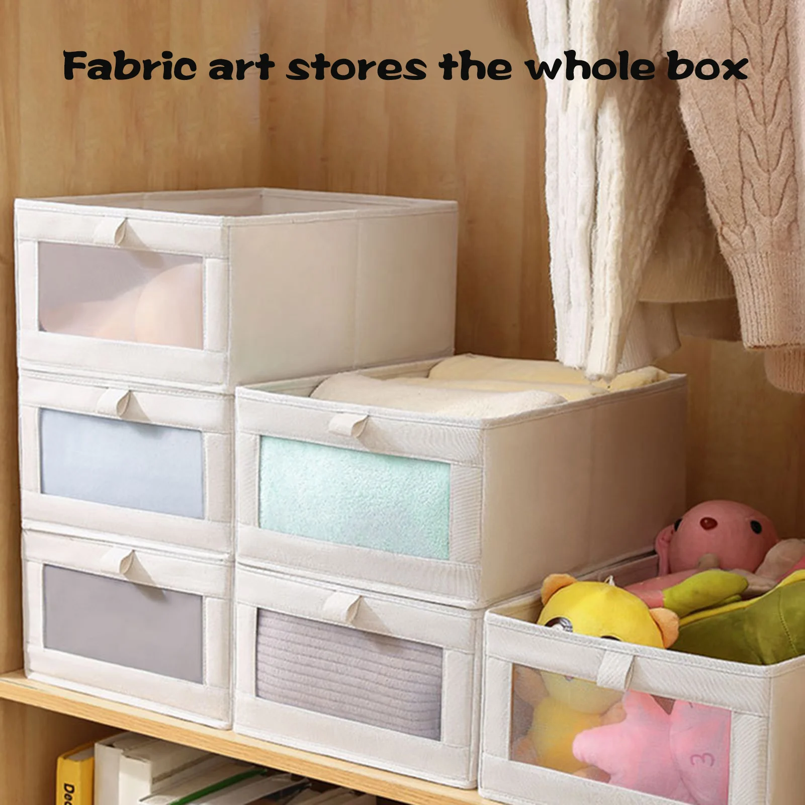 

Складной органайзер для одежды, экономящий пространство, корзина для хранения, моющиеся мягкие многоярусные корзины для детской одежды