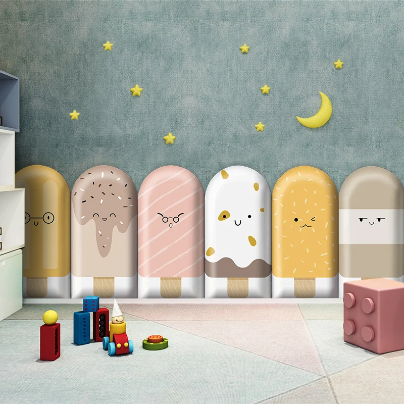 

Мультяшное животное, изголовье кровати, детская комната, анти-столкновения, обои, доска, Cabecero Cama, детская комната, Настенный декор