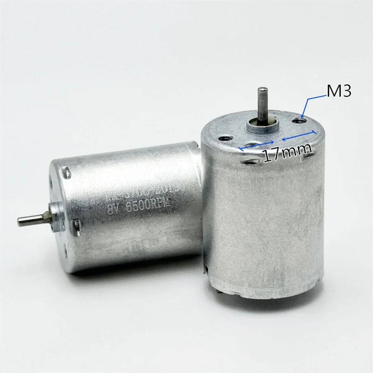 Miciro RK-370C-20190 двигатель с угольной щеткой постоянного тока 3 В-12 В 9800 об/мин большим