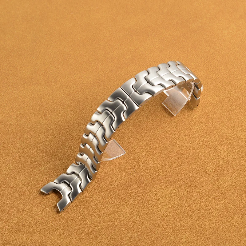 Silver Replacement Stainless Steel 21mm Bracelet For Tag Heuer