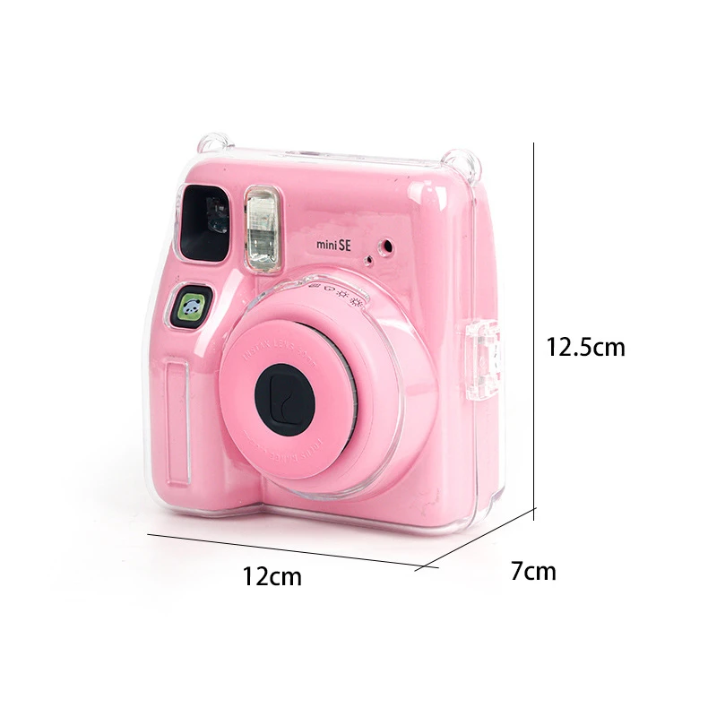 Прозрачный защитный чехол для фотоаппарата Instax Mini SE сумка переноски с