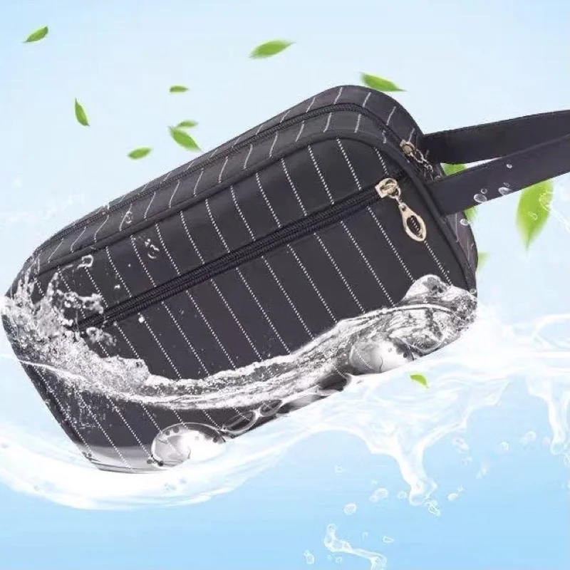 Necessaire Bolsa Com Alça Lateral Masculina Estilo Moderno Social