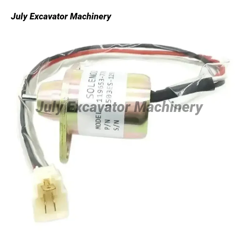 Для 119653-77950 4TNV88 стопорный Электромагнит Yanmar электромагнитный клапан 4TNV94 для