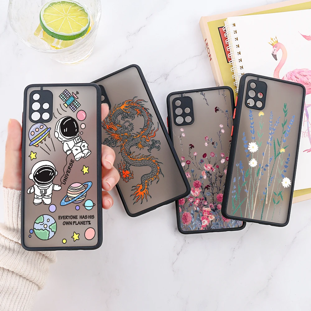 

S21 Case For Samsung A52S 5G Case Galaxy A12 A51 A52 A32 A21S A72 A71 A70 A33 A53 A31 S22 Ultra S20 FE Lens Protection Cover
