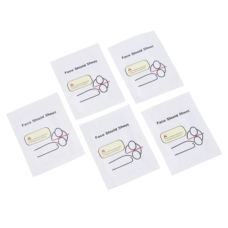 5 шт. портативные одноразовые маски для оказания первой помощи дыхательная маска