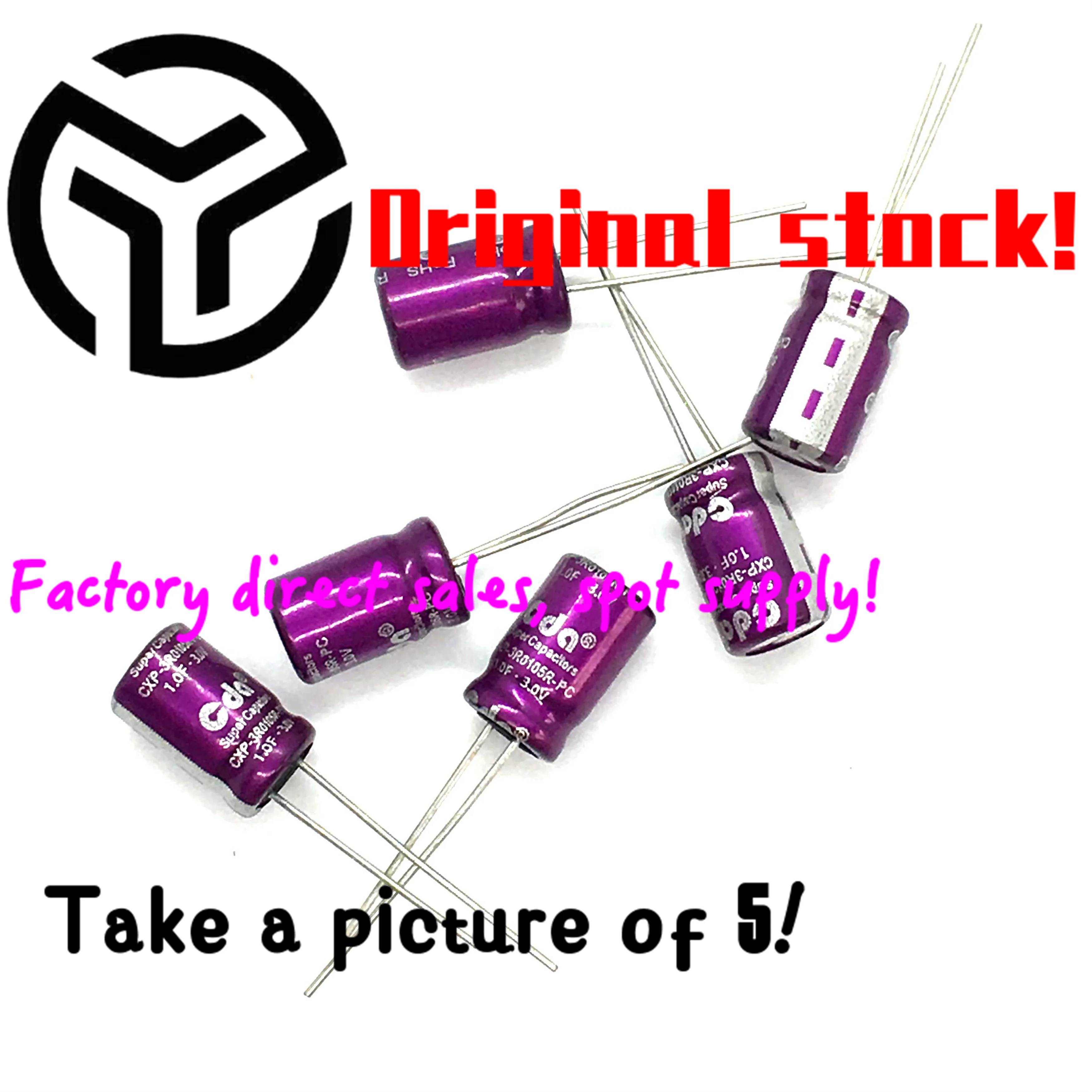 

New technology, new research and development 3v1.0f supercapacitor 3V 1F farad capacitor replaces 2.7v1f 1.0F