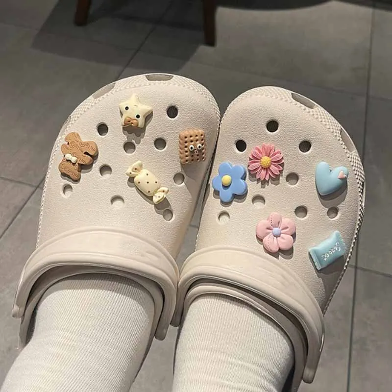 9 шт./набор прозрачные украшения для обуви