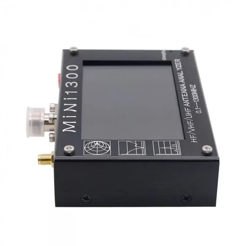 Фото A99E-Mini1300 0.1‑1300 МГц /VHF/UHF анализатор антенн, измеритель-тестер с 4,3-дюймовым сенсорным ЖК-экраном, измеритель КСВ для любительской радиосвязи №3