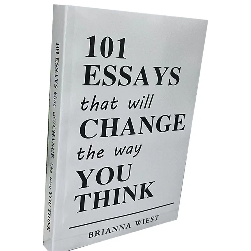 

101 Essays That Will Change The Way You Think By Brianna Wiest English Books for Adults Inspirational Encourage Cogitation