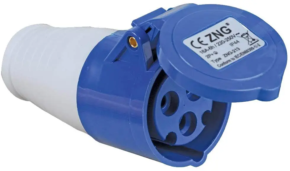 Автомобильный адаптер для подключения вилки Основная вилка Адаптер для подключения объектов 3-контактный сетевой адаптер для подключения площадки 240 В 16 А Караван Дом на колесах