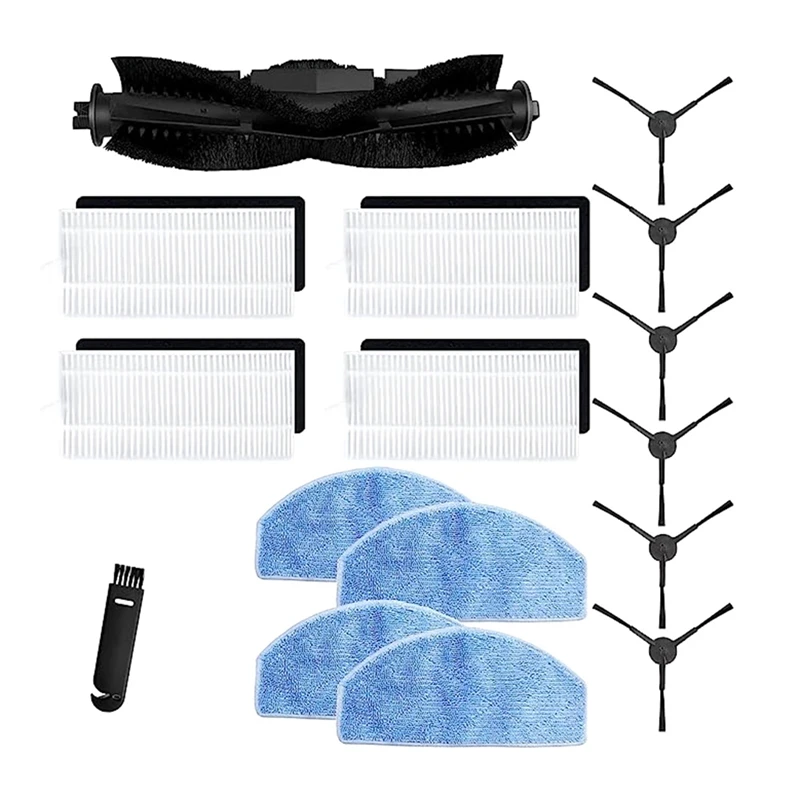 

1Set Replacement Accessories For Tikom G8000 G8000 Pro Robot Vacuum Cleaner Main Brush Filter Side Brush Mop Accessories