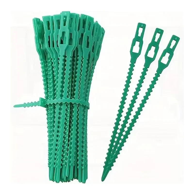 

Многоразовые садовые стяжки из ПП