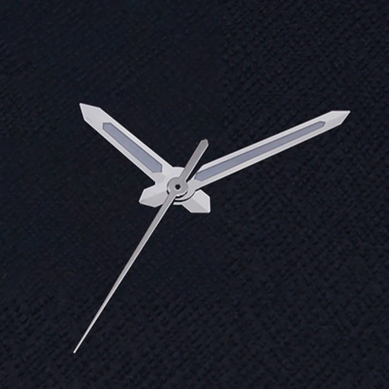 Rose Gold Silver 8215 Watch Hands Fits Miyota 8215 8205 2813 Movement Green Luminous GMT Hands for Mechanic Watch Pointer