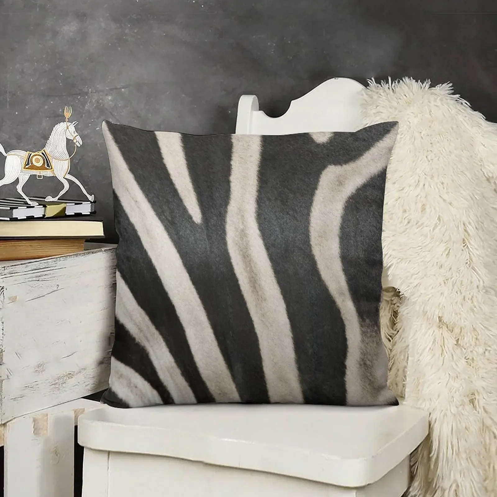 Чехол для подушки с принтом зебра Fujian