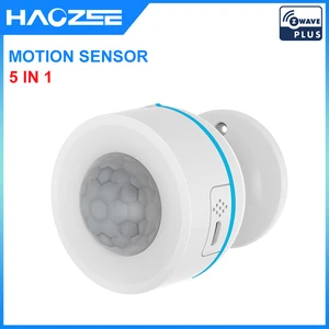 Детектор движения PIR серии Z Wave Plus 700 с датчиком температуры и влажности, работает с Smartthing,Vera