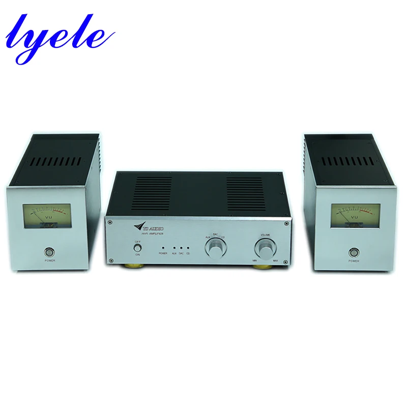 

Предварительный усилитель звука Lyele Audio Accuphase SA1 HiFi, усилитель звука высокой мощности 125 Вт * 2 Vu Meter FET 2-канальный раздельный станок, домашний у...