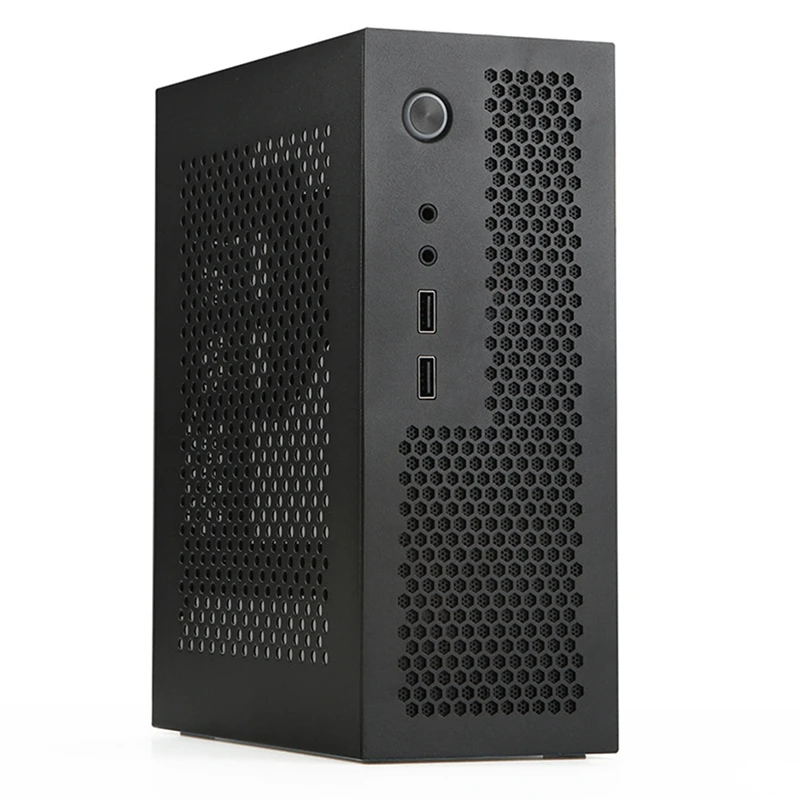 

A09 HTPC Computer Case Mini ITX Gaming PC Chassis Desktop Chassis USB2.0 Computer Case Home Computer Case