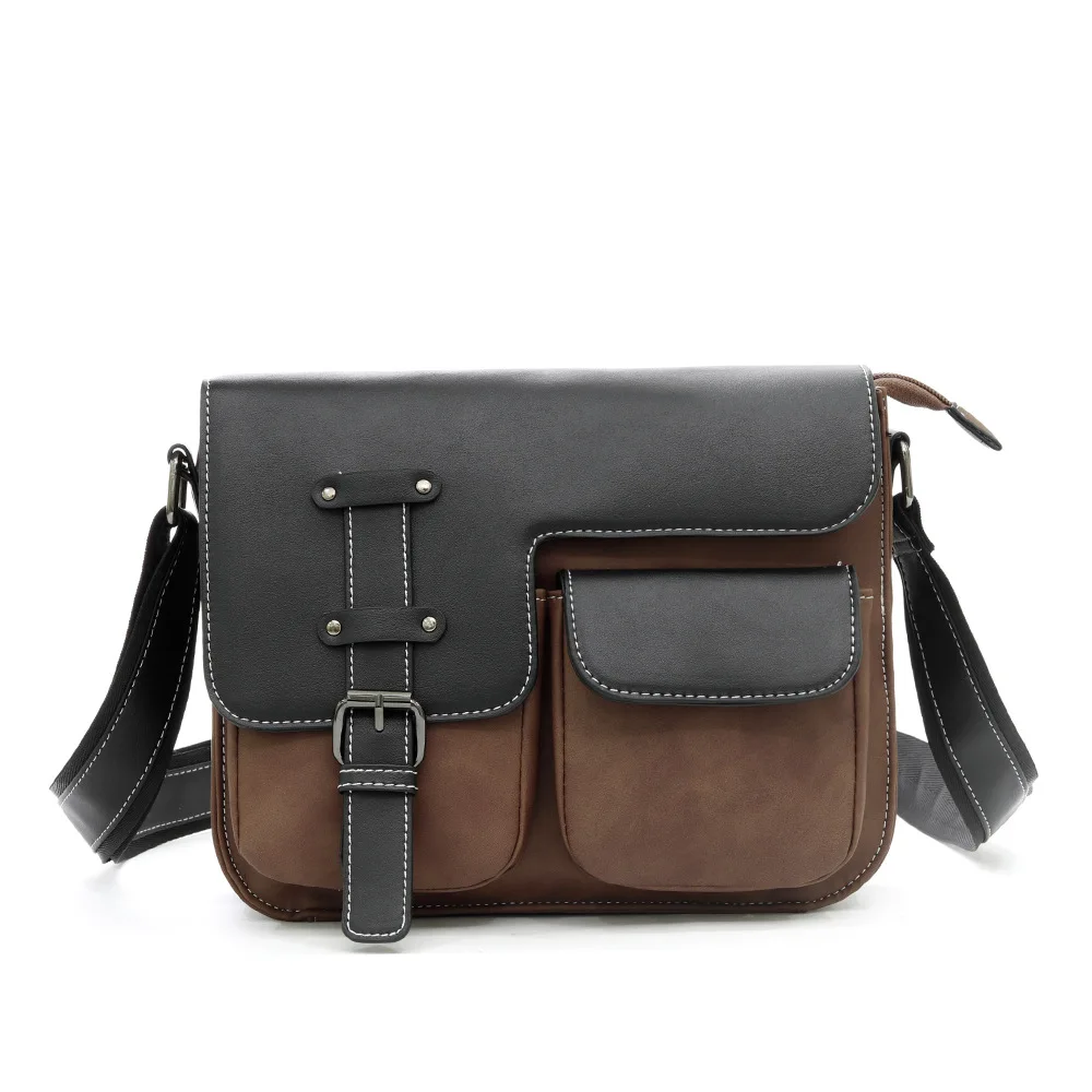 

Small Shoulder Bags Male Business Luxury Bag Vintage Bags Man Leather Crossbody Satchels Sling Fashion Messenger Men's Pu